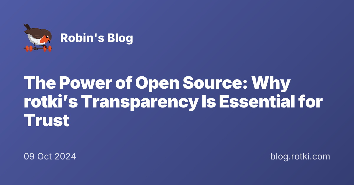 Rotki The Power of Open Source: Why rotki’s Transparency Is Essential for ...